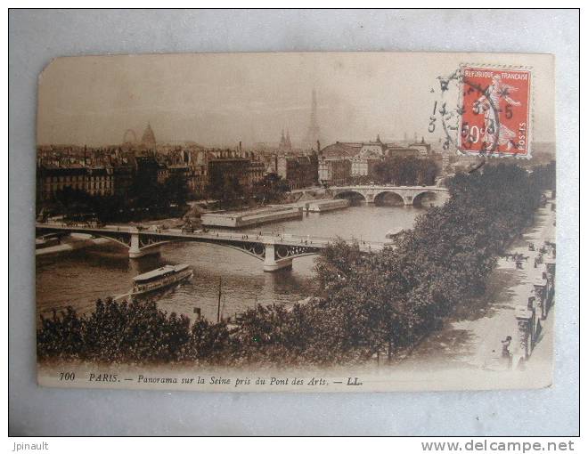 PARIS - Panorama De La Seine Pris Du Pont Des Arts - The River Seine And Its Banks