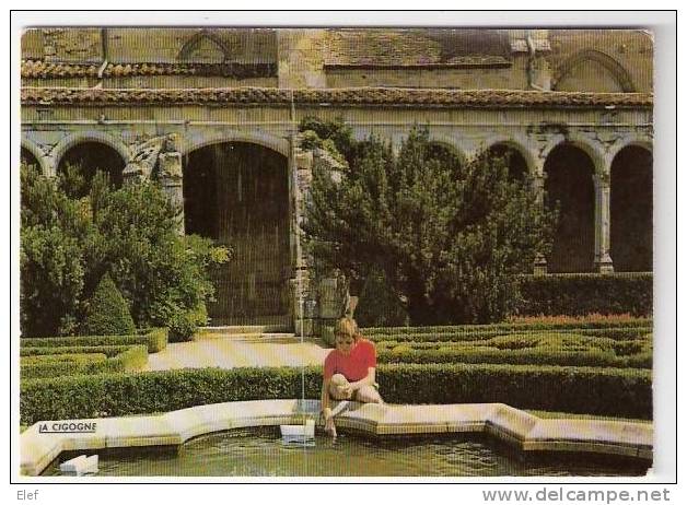 MARMANDE (Lot-et-Garonne, 47): Cloitre Du XVIe S. Et Jardin; Fontaine; Animée ; TB - Marmande