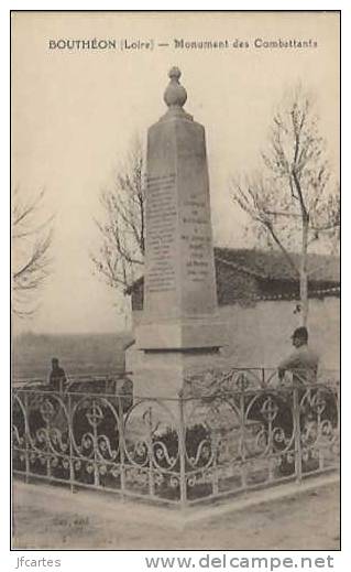 42 - BOUTHEON - Monument Des Combattants - Andrézieux-Bouthéon