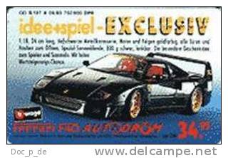 Deutschland - Germany - S 137A  09/93 Idee & Spiel - Ferrari - S-Series : Sportelli Con Pubblicità Di Terzi