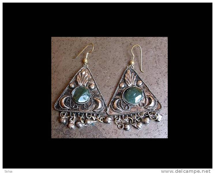 Boucles Ouzbekhs En Agathe / Uzbek Earings - Ethnics