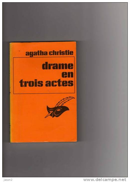 AGATHA CHRISTIE  Drame En Trois Actes - Le Masque