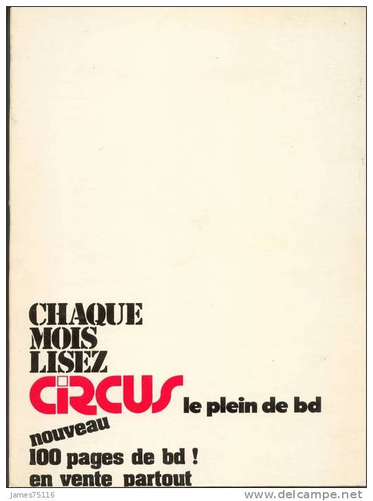 CIRCUS - Album N°6 (recueil Des N°30 à 32) Sept/nov 1980. Cote BDthèque 45 € - Circus