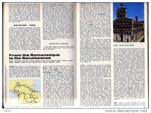 Trip To Italy  For The Holy Year   Brochure En   Italien Et Anglais De  80 Pages  1974  TBE - Europa