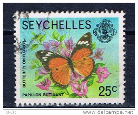 SY+ Seychellen 1977 Mi 398 XI Fleckenfalter - Seychelles (1976-...)