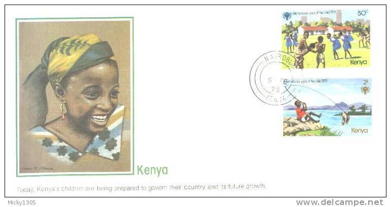 Kenia / Kenya - Mi-Nr 135/136 FDC (n036) - Kenya (1963-...)