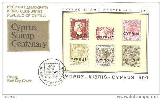 Zypern / Cyprus - Block 11 FDC (#064) - Briefe U. Dokumente