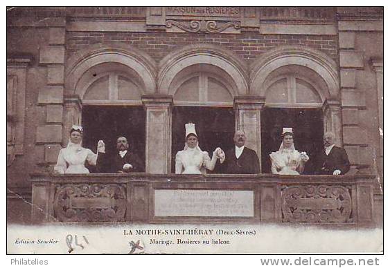 LA MOTHE ROSIERES AU BALCON - La Mothe Saint Heray