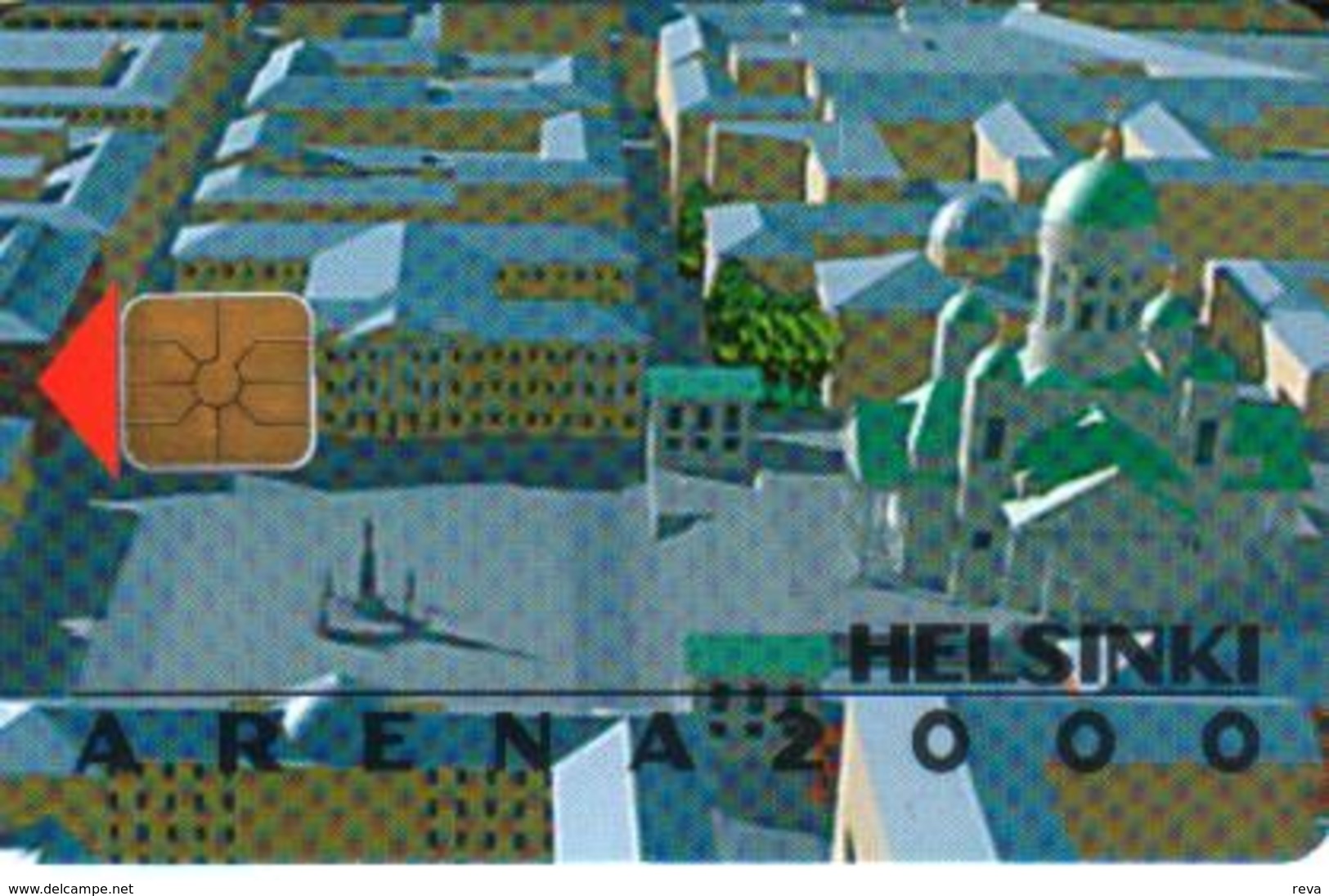 FINLAND 50 M HELSINKI AREA 2000 BUILDINGS ED.05/1999 CHIP READ DESCRIPTION !!! - Finlande