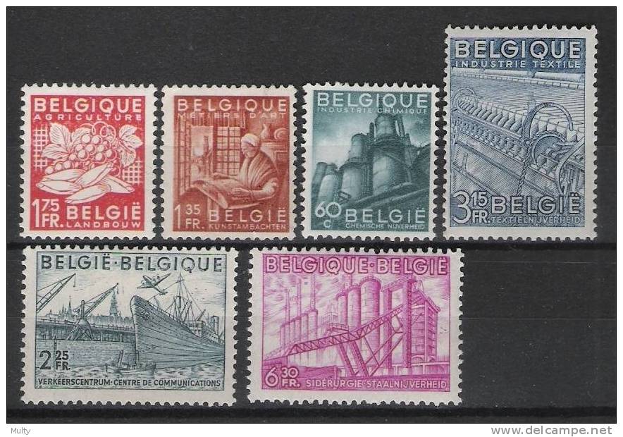 Belgie OCB 761 / 766 (*) - Ungebraucht