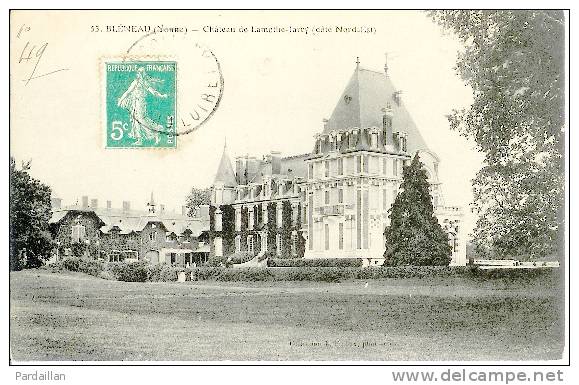 89.  BLENEAU. CHÂTEAU DE LAMOTHE-JARRY. - Bleneau