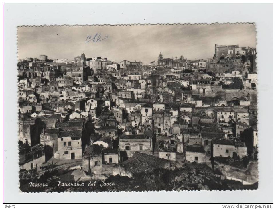 Matera-panorama Del Sasso - Matera