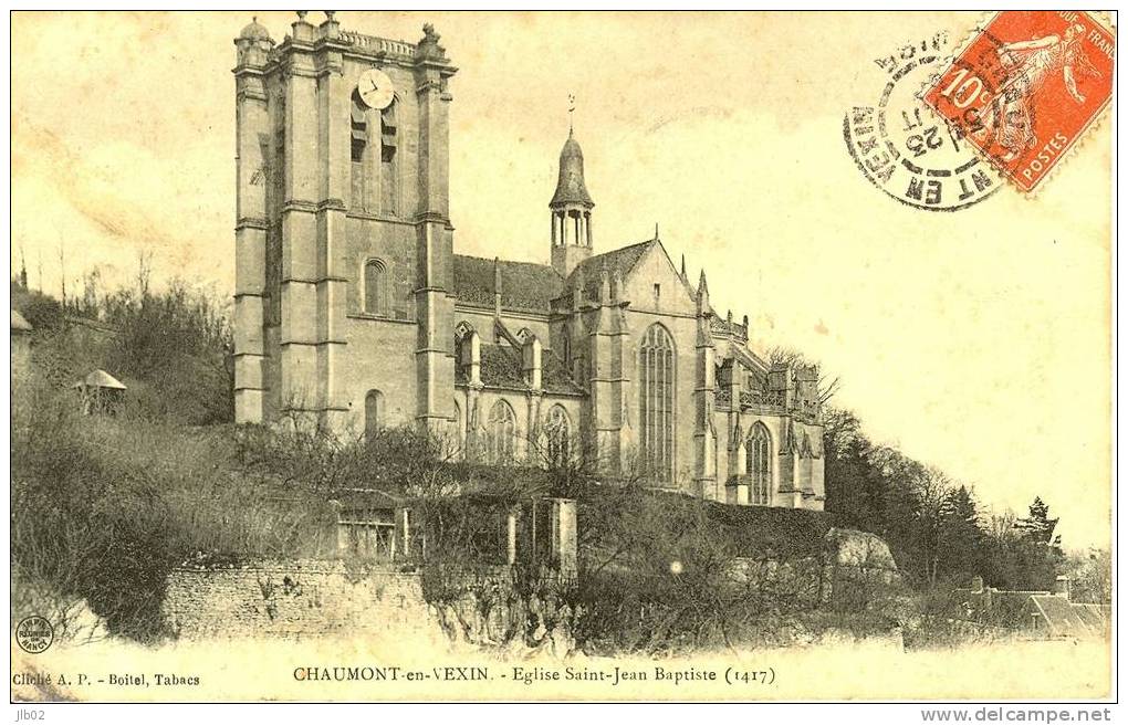 Chaumont En Vexin - Eglise Saint Jean Baptiste (1417) - Chaumont En Vexin