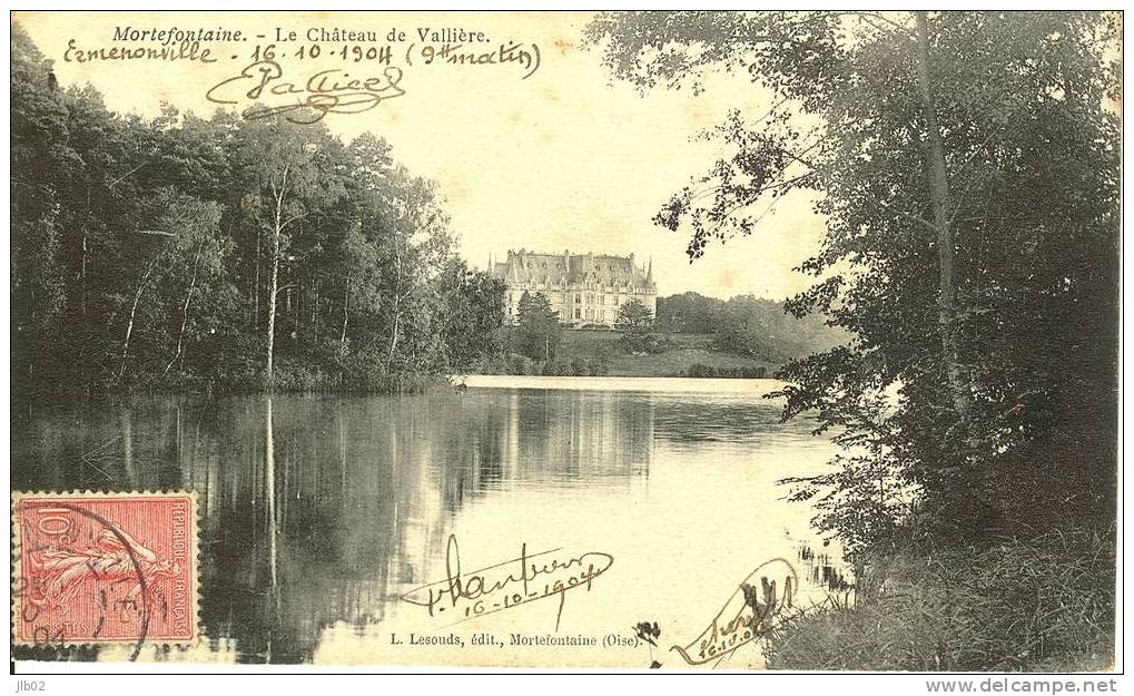 Mortefontaine - Chateau De Valliere - Meru