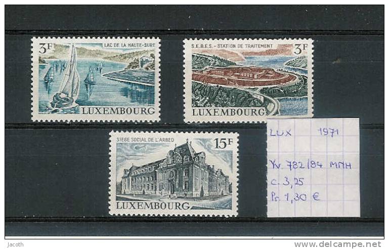 Luxembourg 1971 - Yv. 782/84 Postfris/neuf/MNH - Ongebruikt