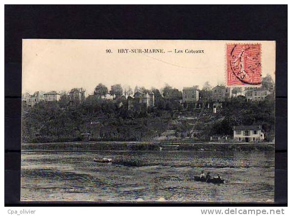 94 BRY SUR MARNE Bords De Marne, Coteaux, Vue Générale, Ed Faciolle 90, 190? - Bry Sur Marne