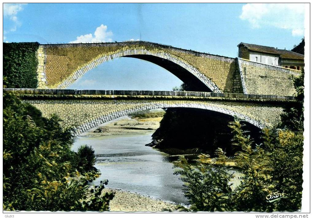 CP - Pont De Claix (38) - Les Deux Ponts - Claix