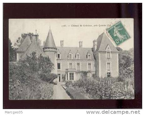 29039 Chateau De Grénieux Près Quintin édit.hamonic N° 1763 Belle Carte - Quintin