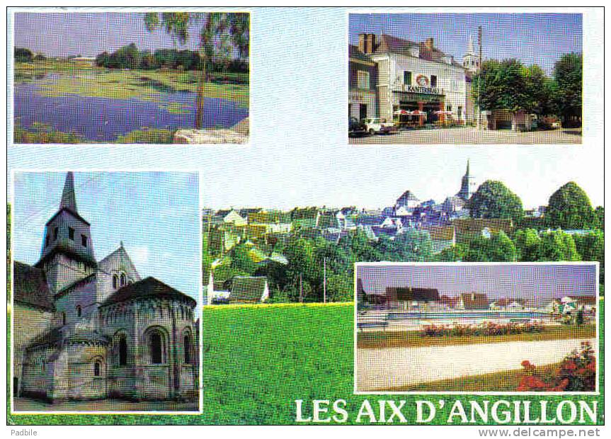 Carte Postale 18.  Les Aix D'Angillon . Trés Beau Plan - Les Aix-d'Angillon