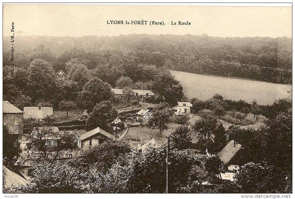 CP 27 LYONS La Forêt Le Roule - Lyons-la-Forêt