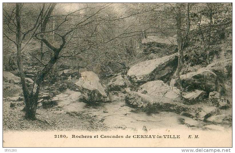 2180 ROCHERS ET CASCADES DE CERNAY LA VILLE - Cernay-la-Ville