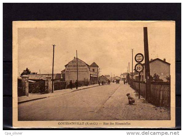 95 GOUSSAINVILLE Rue Des Hirondelles, Café Restaurant, Ed Jacquet, 194? - Goussainville