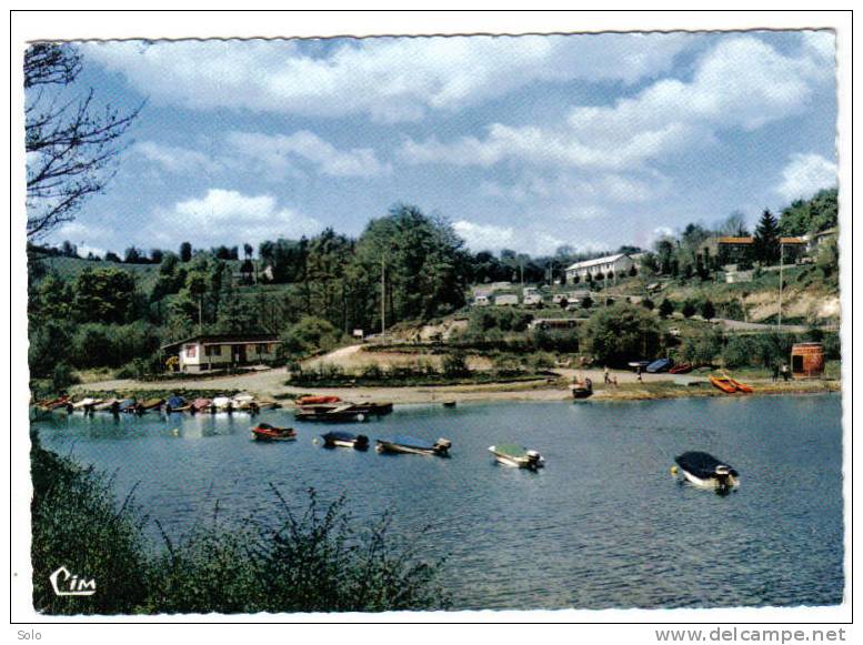 ANGLES LA RAVIEGE - Un Coin Du Lac De La Raviège - Le Camping - Le Club Nautique - Angles