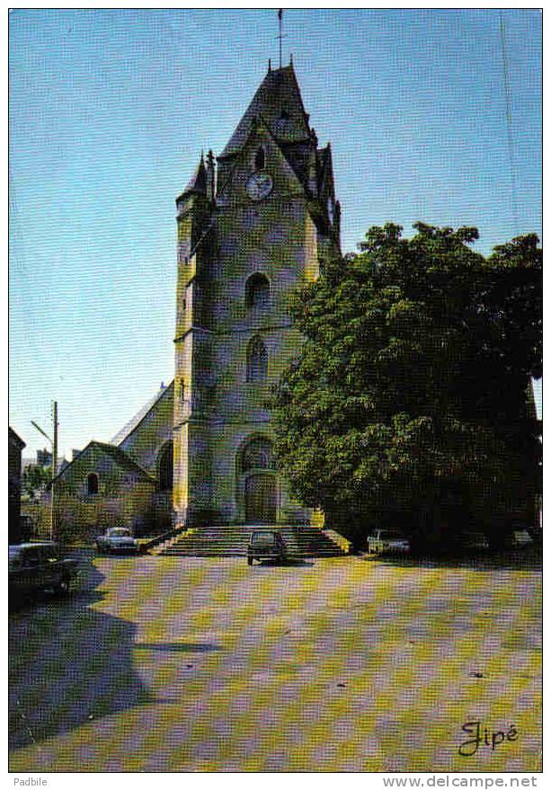 Carte Postale  72.  Connerre  Quartier De L'église Trés Beau Plan - Connerre