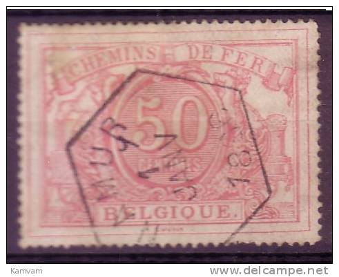 Belgie Belgique CF SP 11 Cote 1.00 €  NAMUR 1 JANVIER 1886 Nouvel An Nieuwjaar Cachet Hexagonal Stempel - Used