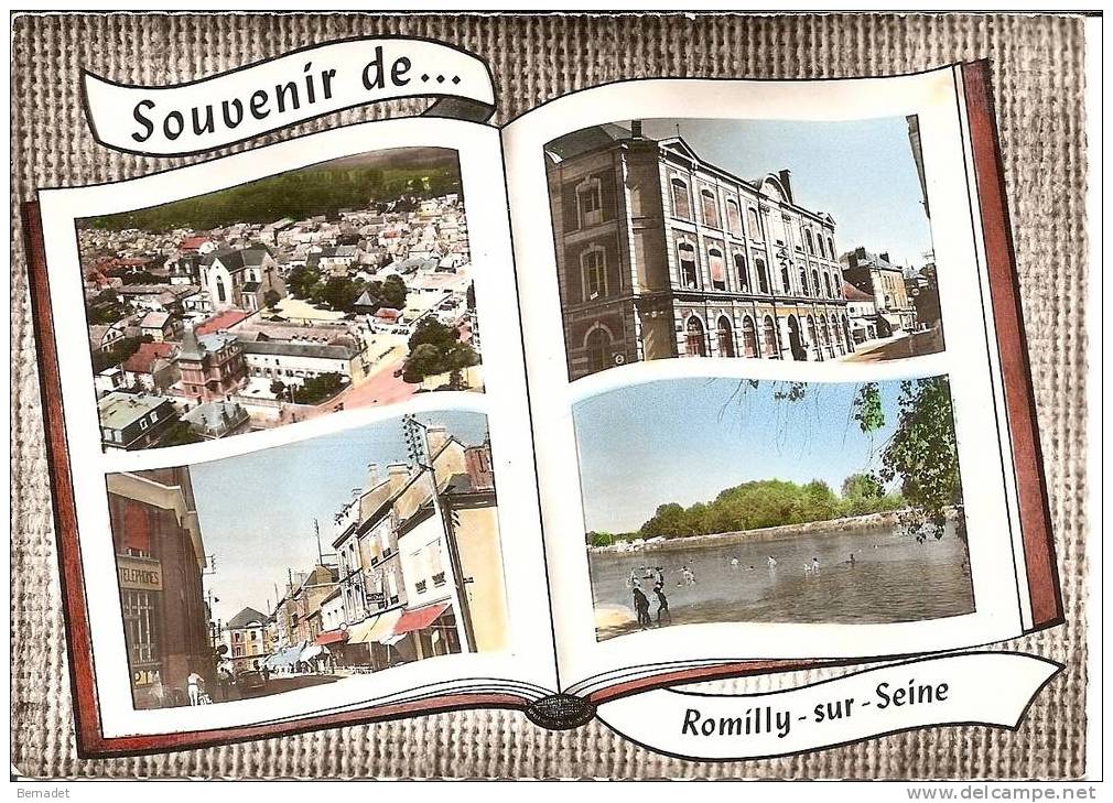 ROMILLY SUR SEINE...SOUVENIR DE....EDITION LAPIE - Romilly-sur-Seine