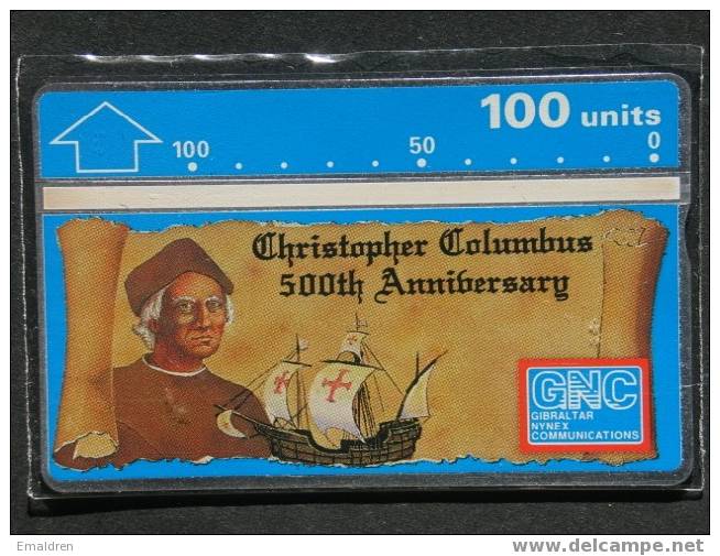 Gibraltar: Chr. Colombus 100 U. MINT - Gibraltar