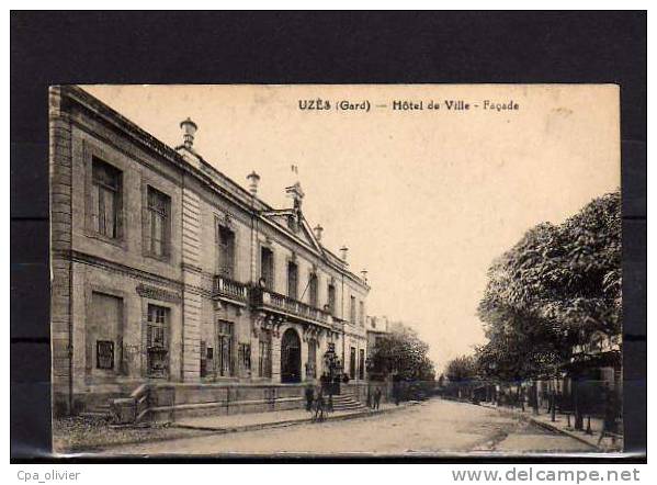 30 UZES Hotel De Ville, Mairie, Facade, Ed ?, 191? - Uzès