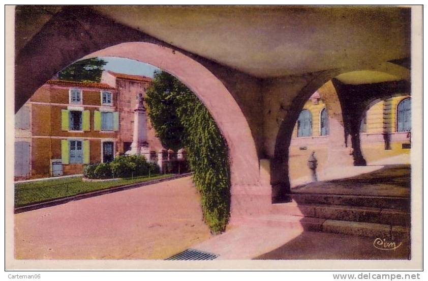 85 - Fontenay Le Conte - La Ville Pittoresque Avec Ses Vieux Porches .... - Fontenay Le Comte