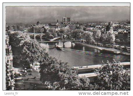 CP - PHOTO - PARIS - LA CITE - LA SEINE ET SES PONTS - 518 - The River Seine And Its Banks