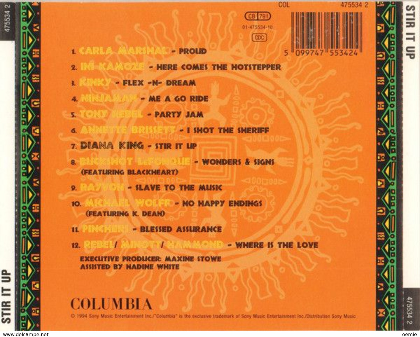 COMPILATION  STIRITUP    CD  NEUF  12  TITRES - Reggae