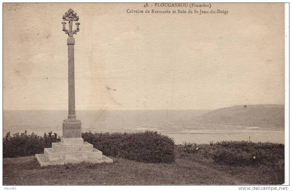 29 PLOUGASNOU Calvaire De Kermaria Et Baie De St Jean Du Doigt - Plougasnou