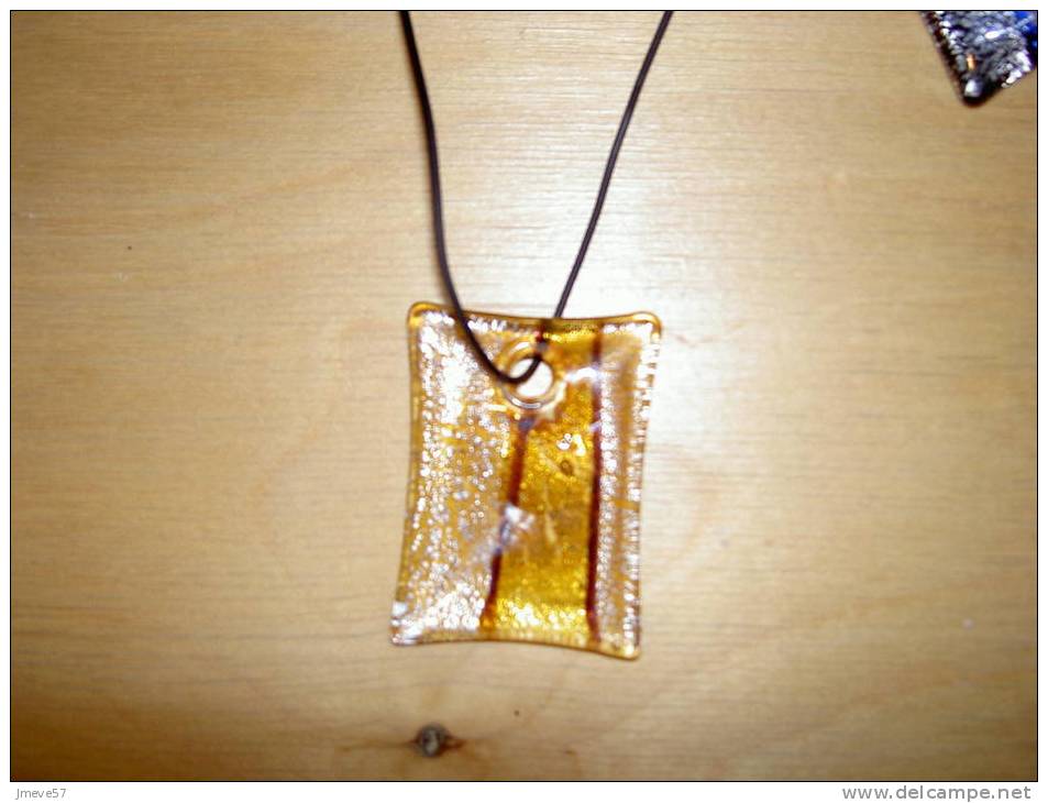 Bijoux, Pendentif, Collier, En Verre De Murano - Pendentifs