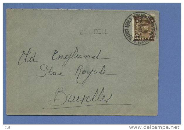 341 Op Brief Met Stempel ATH +  Naamstempel (griffe) BELOEIL - 1931-1934 Képi