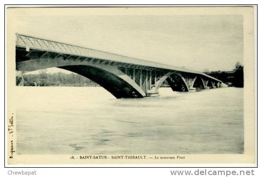 Saint-Satur - Saint-Thibault - Le Nouveau Pont   -  18 - Saint-Satur