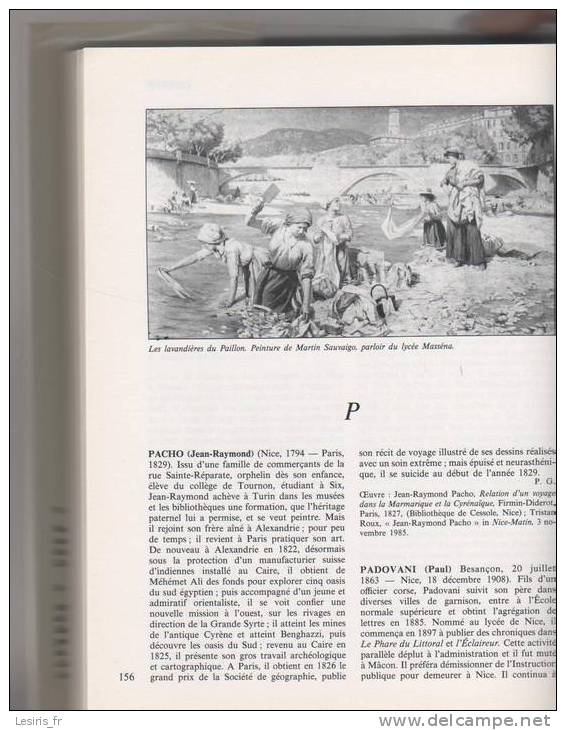 LES NICOIS DANS L'HISTOIRE - MICHEL DERLANGE - PRIVAT - N° 1137 / 2000 - EDITION ORIGINALE - 1988 - ILLUSTRATIONS - - Côte D'Azur