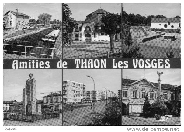 88. AMITIES DE THAON LES VOSGES.  Carte Couleur. - Thaon Les Vosges