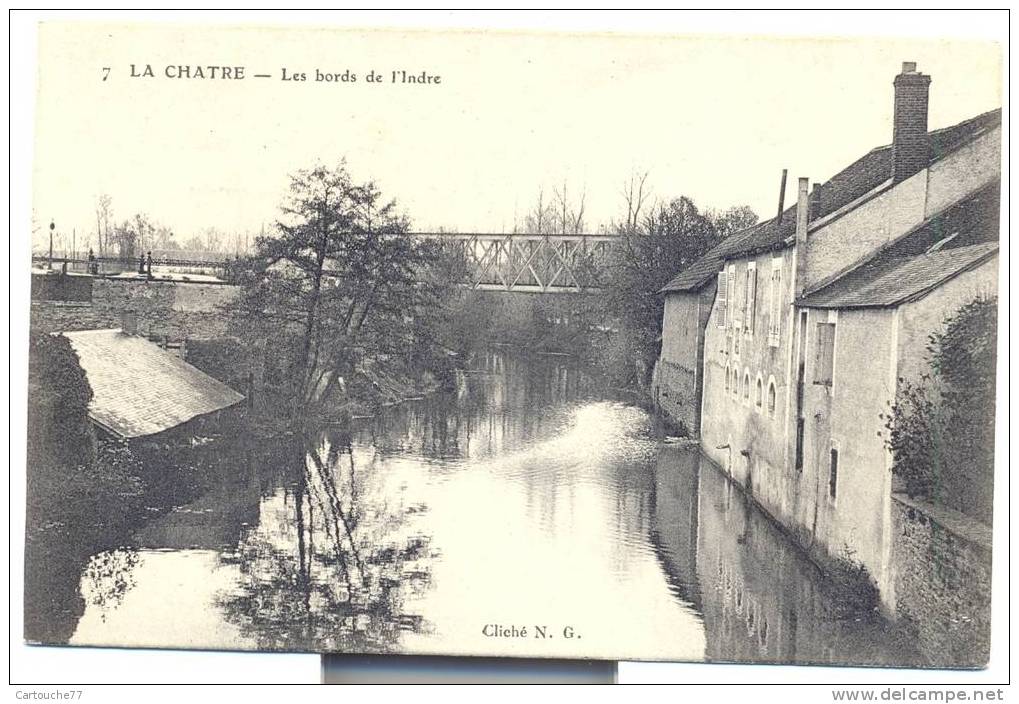 K11 - LA CHATRE - Les Bords De L'Indre - La Chatre