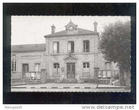 30464 Verneuil La Mairie édit.abeilles Cartes N° 8.970 écoles Belle Cpsm - Verneuil Sur Seine