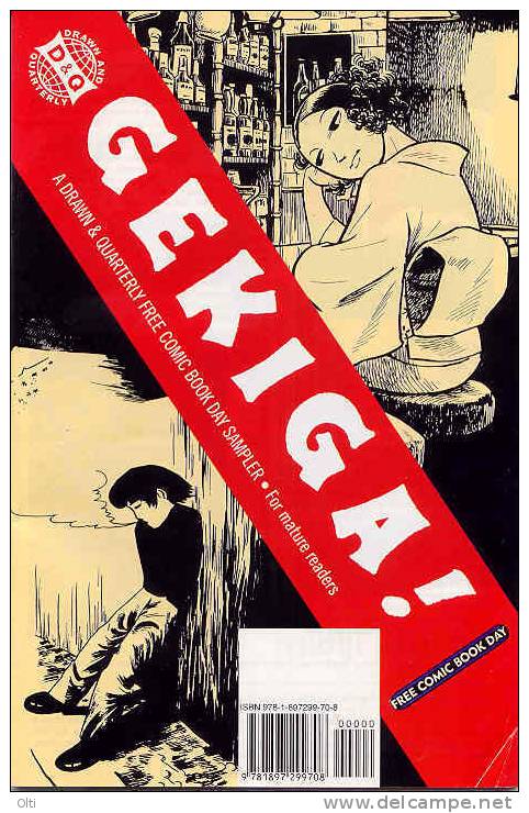Drawn & Quarterly - GEKIGA : "Red Colored Elegy" By SEIICHI HAYASHI & "Good Bye" By YOSHIHIRO TATSUMI - Presseunterlagen