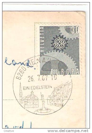 SUISSE-Stein Am Rhein +timbre1967 HELVETIA - EUROPA - Stein Am Rhein