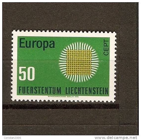 Europa 1970 / LIECHTENSTEIN MNH - 1970