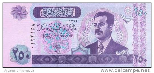 IRAQ/IRAK   250  DINARES  2002  KM#88    PLANCHA/UNC/SC    DL-6275 - Iraq