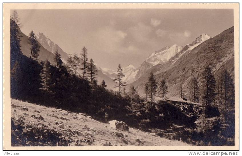 Belle Carte Postale Val D’Anniviers (Valais, Suisse),  - Ed: P.Savioz Zinal - Anniviers