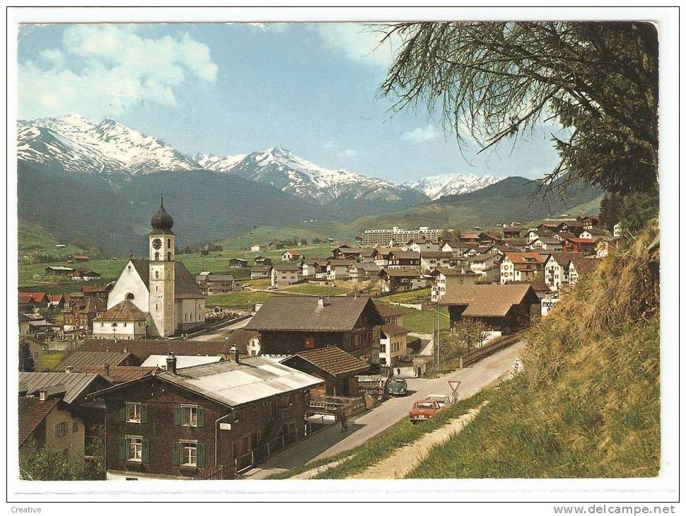 SUISSE-SCHWEIZ-SWITZERLAND.DISENTIS/MUSTÉR,gegen Oberalppass - Disentis/Mustér