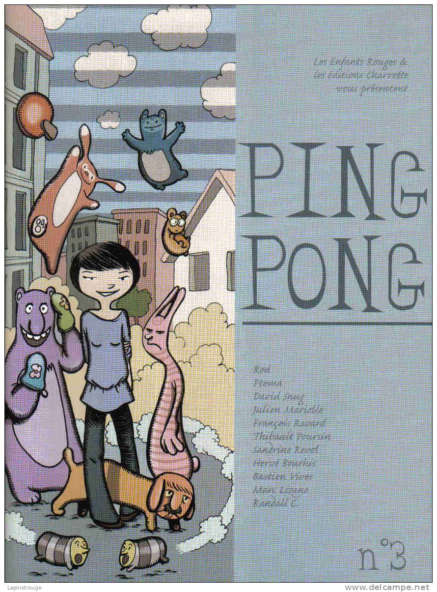 Ping Pong N° 3: Ptoma Revel Lizano Bourrhis Vivès...2008 - Andere & Zonder Classificatie